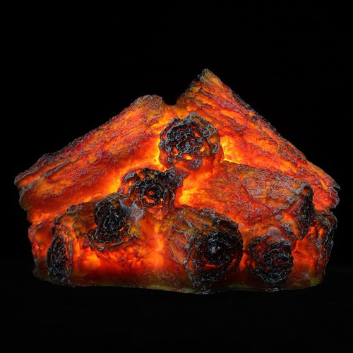 Fake fire lamp lampe - fake,