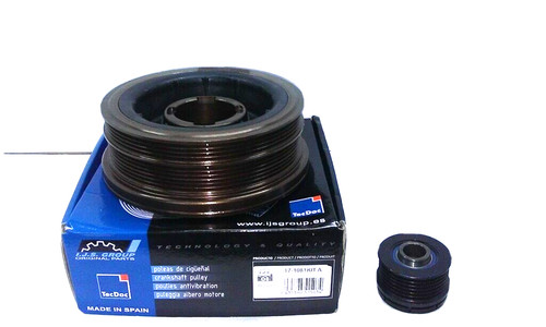 Kit poulie arbre moteur - arbre, +