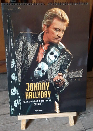 Johnny hallyday calendrier a - johnny,