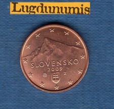 Slovaquie 2009 centimes - slovaquie,