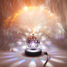 Lampe Fibre Optique CIMA Vintage 1970's Western Germany