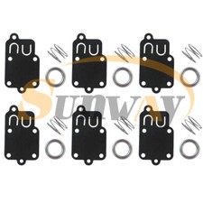 6x Carburateur Membrane Kit