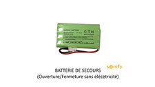 Batterie de secours pour