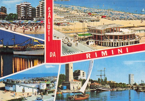 Italie rimini plage port - italie,