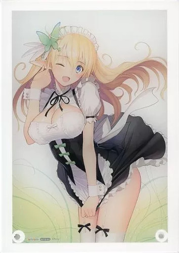 Anime elaine maid acrylic - anime,