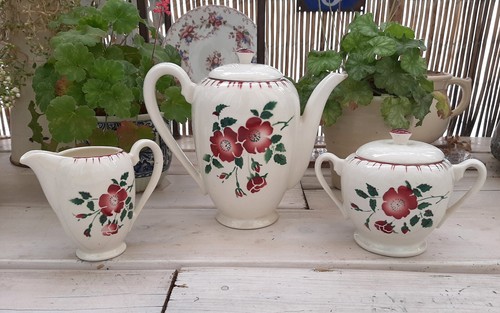 Cafetière sucrier crèmier - sucrier,,