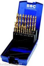 Coffret 19 forets HSS-TiN