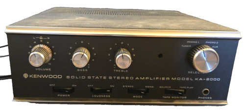 Vintage kenwood amplifier - kenwood,