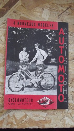 Catalogue brochure cyclomoteur - brochure,