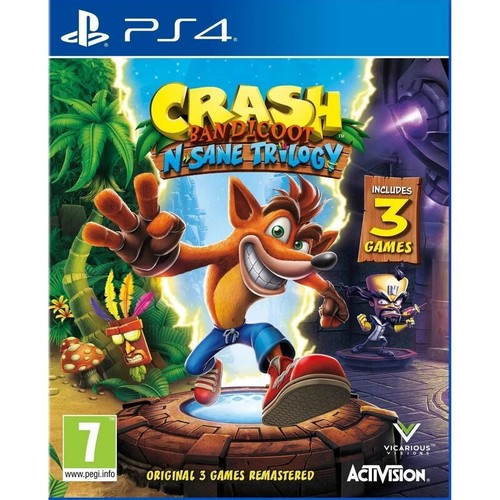 Crash bandicoot sane - sane, trilogy