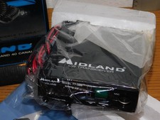 NEW vintage RADIO CB MIDLAND 77-099 émetteur récepteur + mike + support + notice