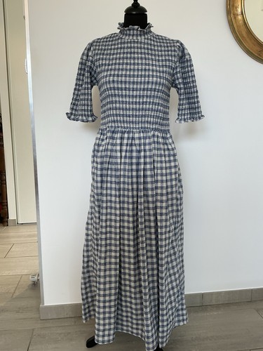 Monoprix robe maxi vichy