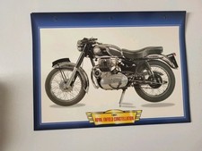 CARTE FICHE MOTOS Passion ROYAL ENFIELD CONSTELLATION 1961 Édition Atlas 