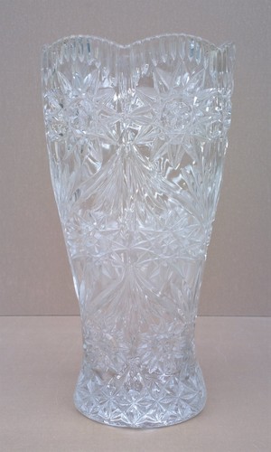 Grand vase cristal facette - grand,