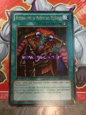 Carte YU GI OH ACCORD AVEC LE MAITRE DES TENEBRES LCJW-FR241 x 2