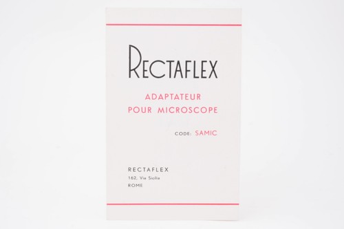 Notice rectaflex adaptateur - rectaflex,
