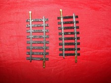 JOUEF HO 2 RAILS COURBES 8 TRAVERSES TRAIN ELECTRIQUE ACIER R=445 920/4