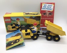 LEGO 6532 Diesel Dumper Vintage 1991 Construction Complete w Box & Instructions