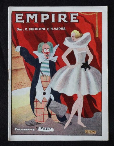 Programme cirque empire - empire, clown