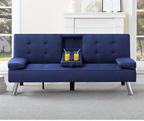Gewnee blue tufted convertible - gewnee,