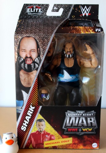 Wwe figure shark elite - figure,