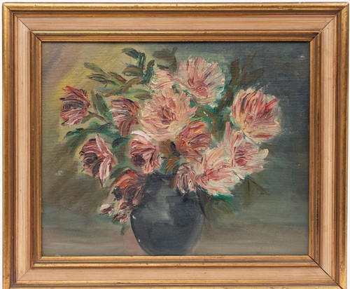 Tableau ancien huile - tableau,