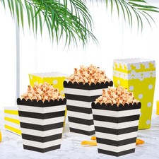  24 Pcs Seau Pop Corn Boite À Popcorn Détenteur De Pop-corn Conteneurs