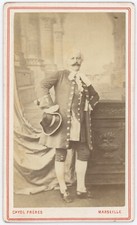 CDV circa 1870. Portrait d'un