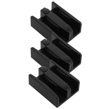  Guide de rail pour porte coulissante 3 pièces : Guides inférieurs pour porte de