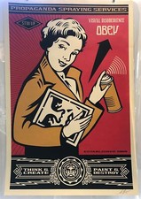 Obey Giant, propaganda spray