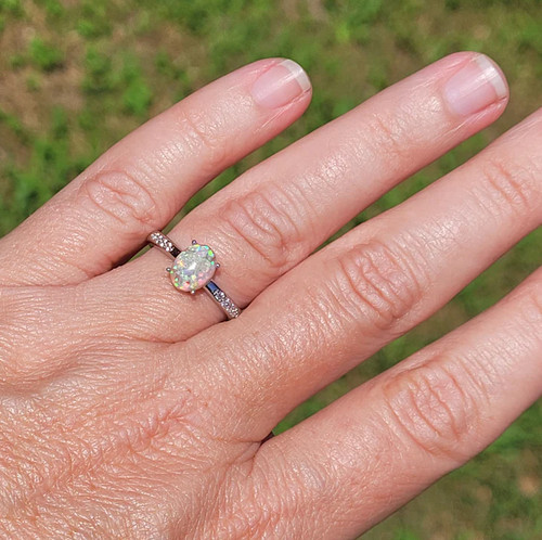 Bague victorienne rose - bague, or