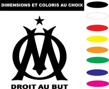 Sticker autocollant Marseille OM Olympique de Marseille logo  Football
