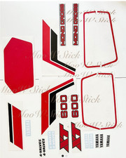 KIT deco stickers autocollant pour moto YAMAHA 43F XT 600 / 1986