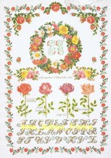 Kit neuf abc roses sampler - roses,