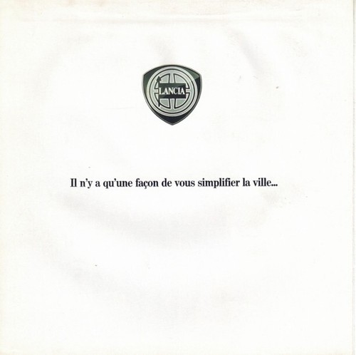 Catalogue brochure lancia y10 - brochure,