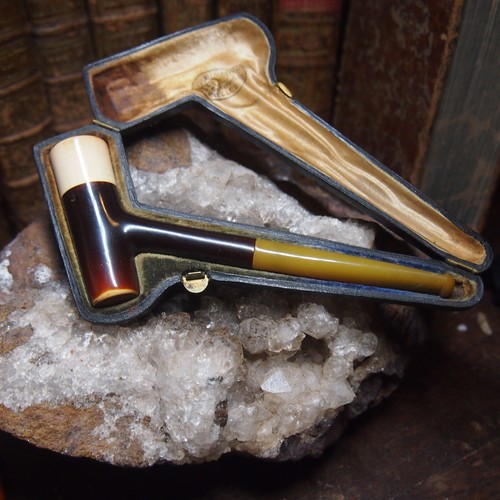 Pipe fume cigarette ecume - cigarette, en