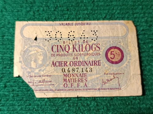 BILLET DE 5 KG D'ACIER