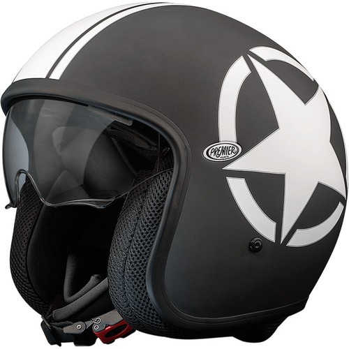 Casque moto jet premier - casque,
