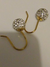 boucles d'oreilles or jaune