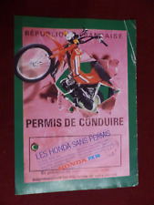 Prospectus Catalogue Moto 