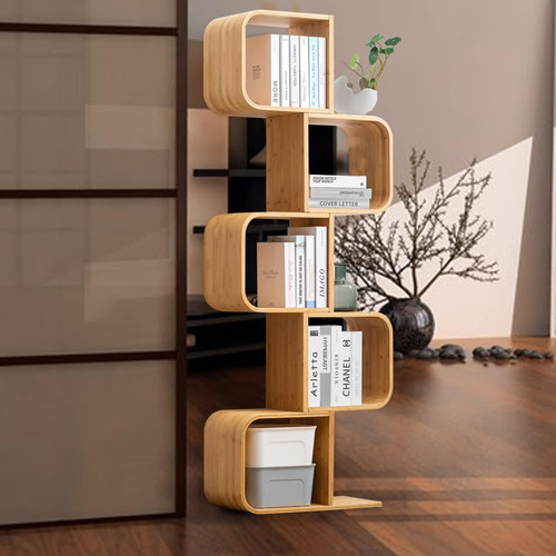 Tier shaped geometric - 5-tier, s-shaped