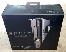 Coque Noire Pour Xbox 360 Slim Avec Support De Manettes **NEUF**