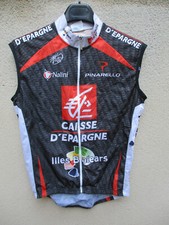Veste cycliste CAISSE D'EPARGNE ILLES BALEARS UCI Pro Tour demi saison 2 S