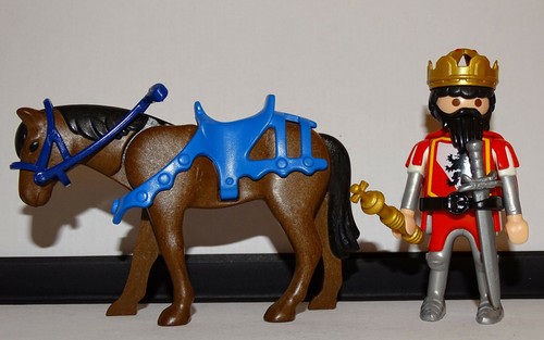 Playmobil chevalier roi - le,