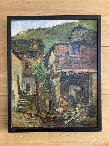 Tableau huile hst georges - huile,