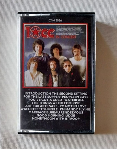 10cc concert cassette - 10cc,