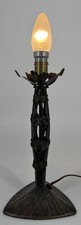Lampe art déco fer forgé - art,