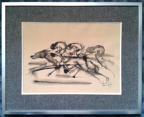 Course chevaux beau - de,