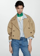 Mango Manteau Trench Court