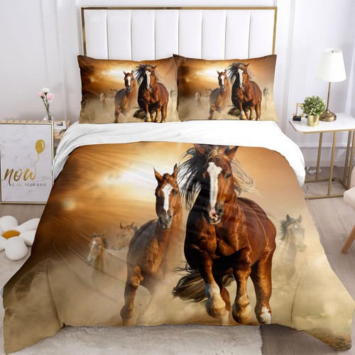 Housse couette chevaux - de,